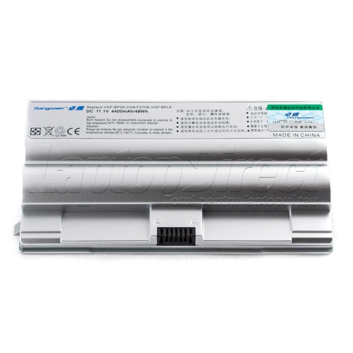 Baterie Laptop Sony Vaio VGN-FZ200 argintie