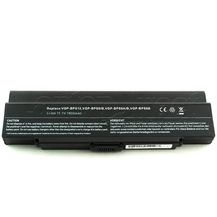 Baterie Laptop Sony Vaio VGN-CR120ER 9 celule