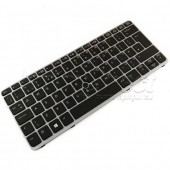 Tastatura Laptop HP Elitebook 820 G1 iluminata cu rama argintie
