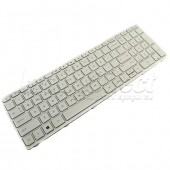 Tastatura Laptop Hp Pavilion 17-e061sr alba cu rama