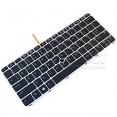 Tastatura Laptop HP EliteBook 820 G3 iluminata cu rama argintie