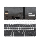 Tastatura Laptop HP EliteBook 820 G3 cu rama argintie