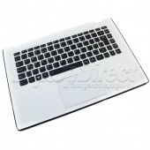 Tastatura Laptop IBM LENOVO YOGA 3 14 iluminata cu palmrest si touchpad alb