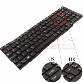 Tastatura Laptop Sony Vaio SVS15115FHB layout UK