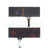 Tastatura Laptop Acer Nitro N20C1 iluminata rosie conector ingust