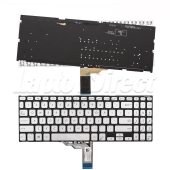 Tastatura Laptop ASUS X515EA argintie iluminata