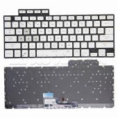 Tastatura Laptop ASUS TUF Air FX516 alba iluminata