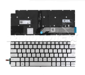 Tastatura Laptop Dell Inspiron 13 7391 (2019) argintie iluminata
