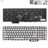 Tastatura Laptop Dell Alienware M17 R3 iluminata argintie