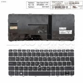 Tastatura Laptop HP EliteBook 820 G3 cu rama argintie
