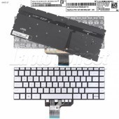 Tastatura Laptop HP Envy 13-AQ argintie iluminata