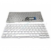 Tastatura Laptop IBM Lenovo Ideapad 100S-11IBY alba