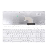 Tastatura Laptop Sony 149025811US alba cu rama